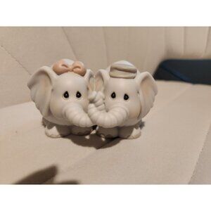 Vintage‎ Precious Moments 530131 Noah's Ark Two by Two Elephants 1992